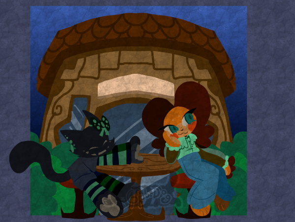 Dinner Date Acrylic Standee