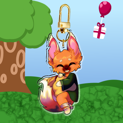 Greedy Redd|| Keychain
