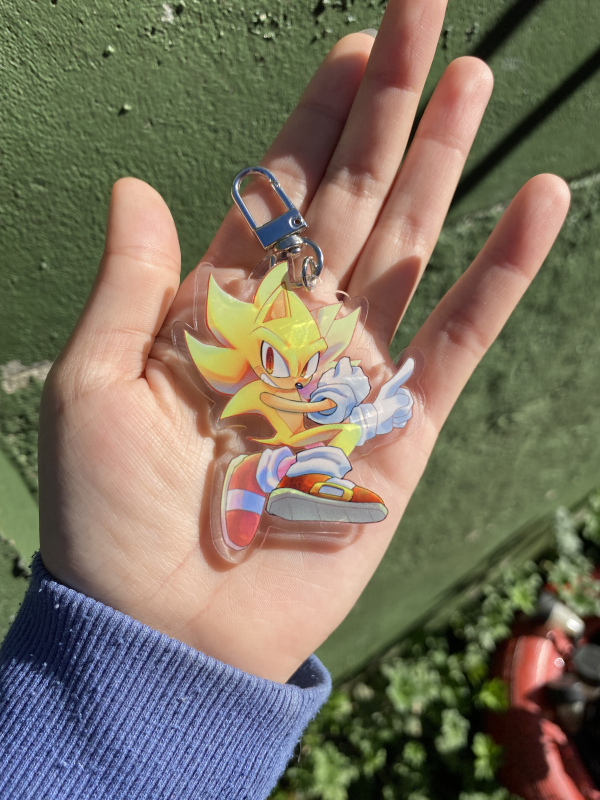 Super Sonic - Keychain