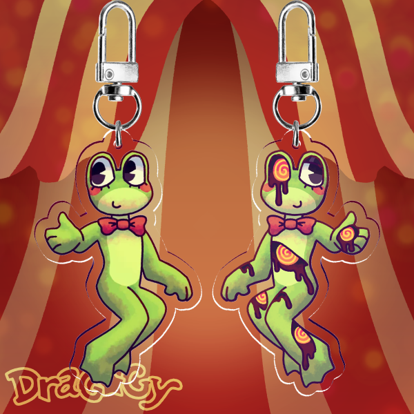 RIBBIT - Acrylic Keychain