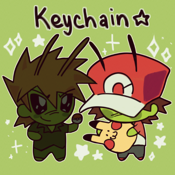 Little alien Red (Alola/Pokemon)