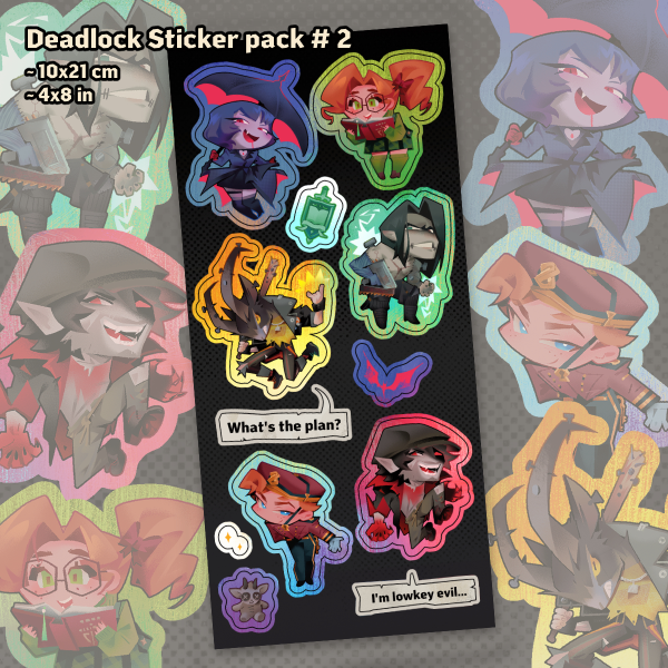 Deadlock Sticker Pack #2