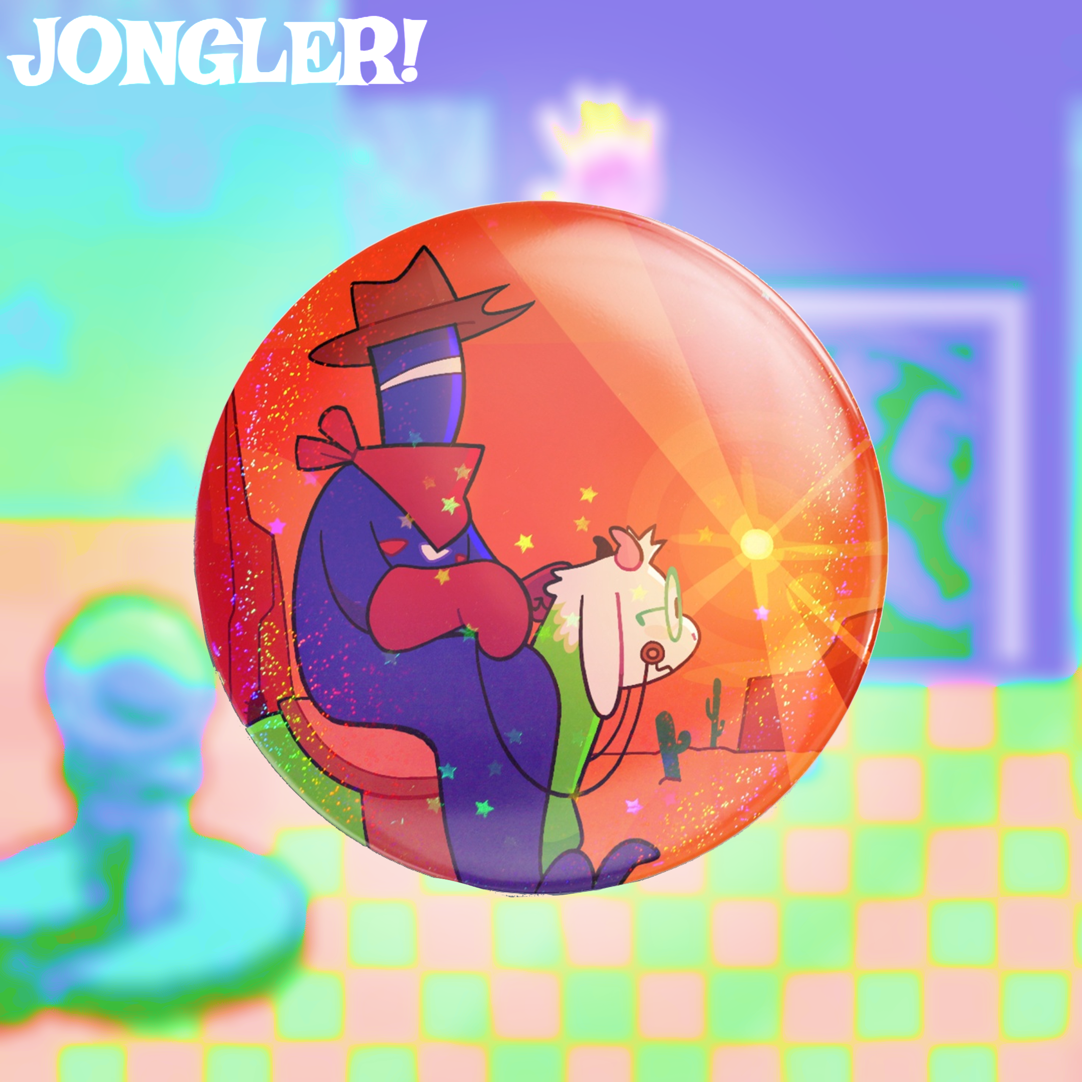 🐎 Jongler Holographic Badge!