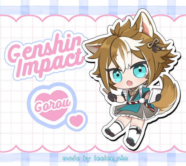 Gorou - Genshin Impact Maid Series Acrylic Standee