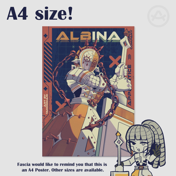 A4 The Ring Apprentice Albina, Full-Armoured Form (Limbus Company)