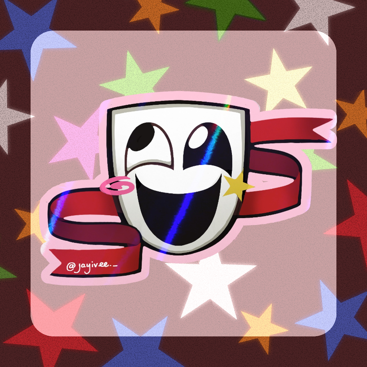 🎪🎭Gangle Die Cut Sticker - The Amazing Digital Circus🎭🎪