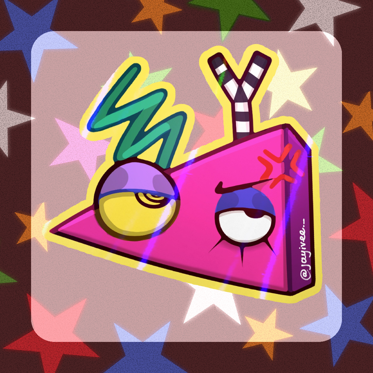 🎪🪀Zooble Die Cut Sticker - The Amazing Digital Circus🪀🎪