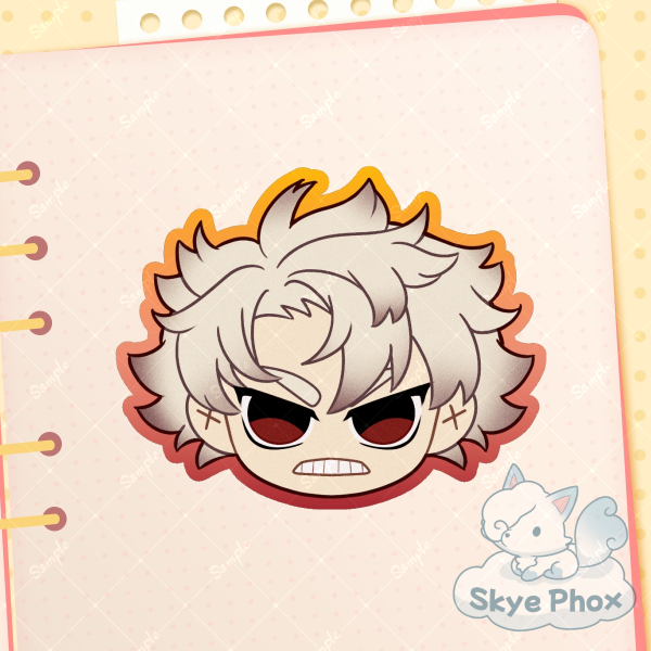 Rudo Surebrec | Colored Edge Die Cut Sticker