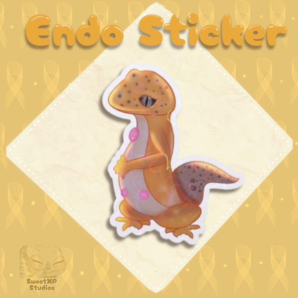 Endometriosis Awareness Sticker