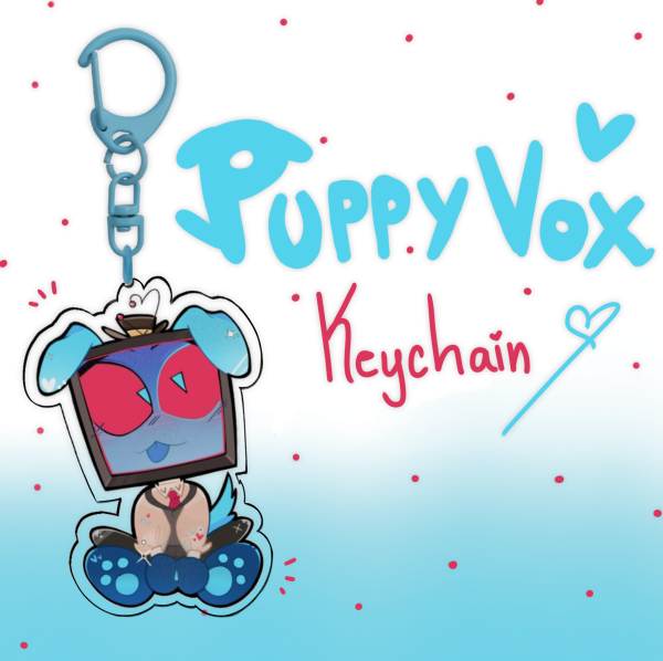 Puppy Vox Keychain