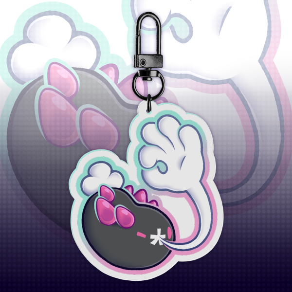 Pyukumuku Acrylic Keychain