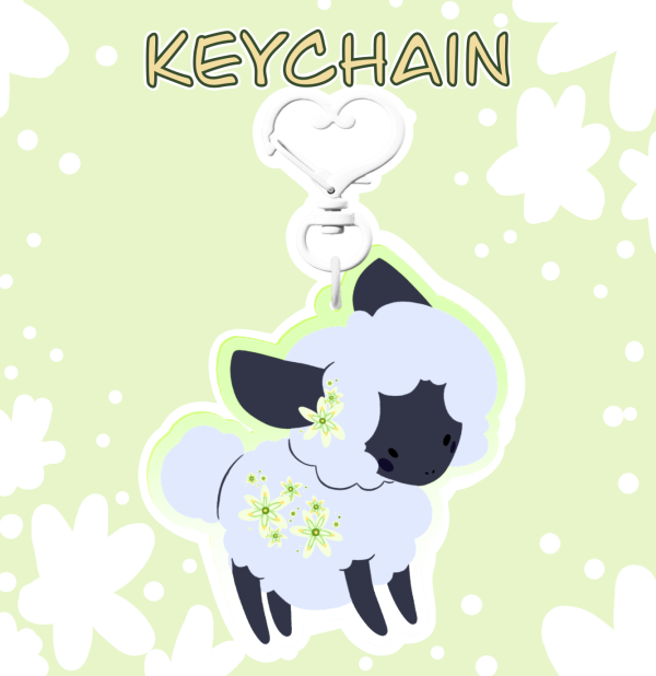 Sheep - Acrylic Keychains
