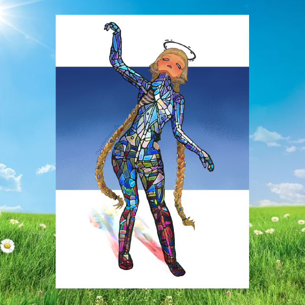 Stained Glass Poster