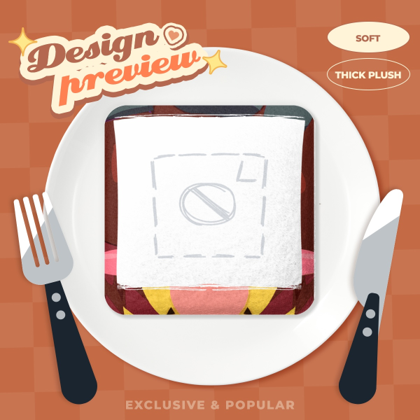 Kasper Regretevator Plush Square Pin!