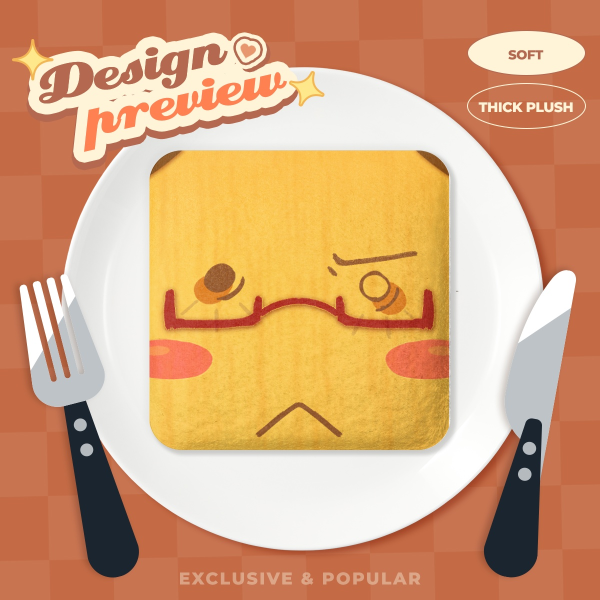 Lampert Regretevator Plush Square Pin!