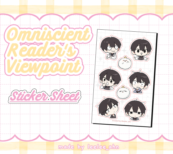 Omniscient Reader's Viewpoint Stickers Sheet