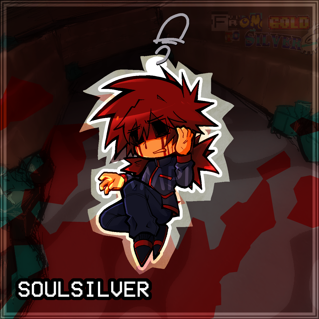 SOULSILVER [FGTS] keychain