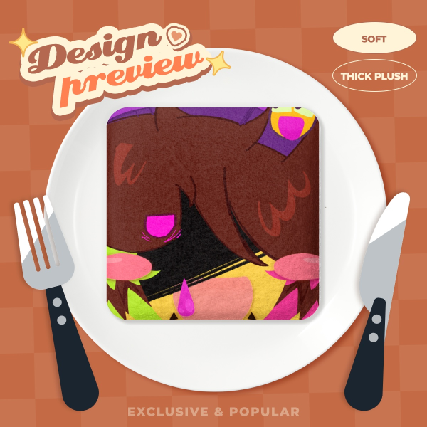 Infected Regretevator Plush Square Pin!