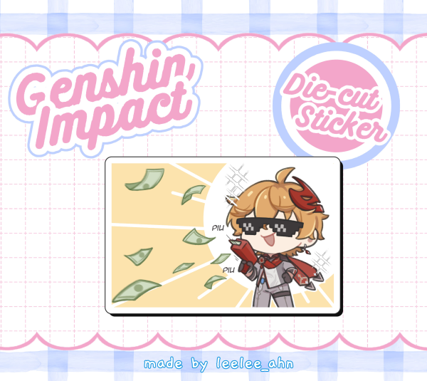 Rich Childe - Genshin Impact Die-cut Sticker