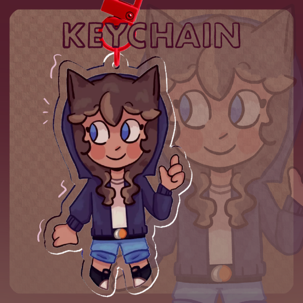 Pearlescentmoon Keychain