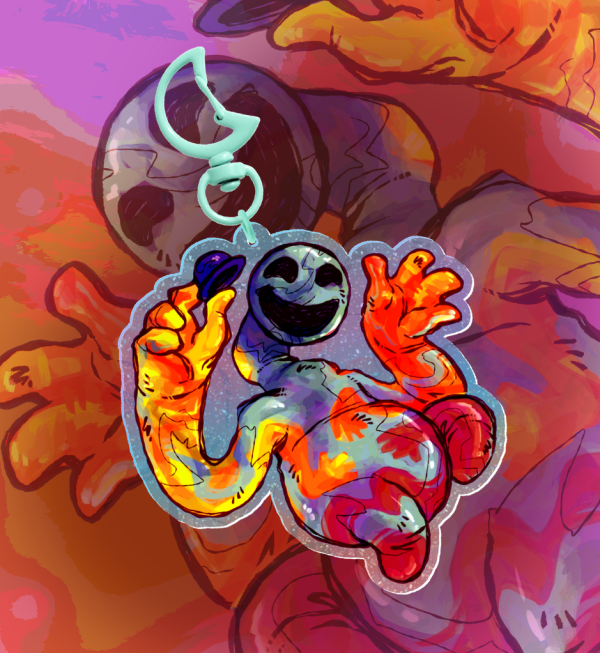 Poppy Playtime Doey the Doughman Acrylic Keychain