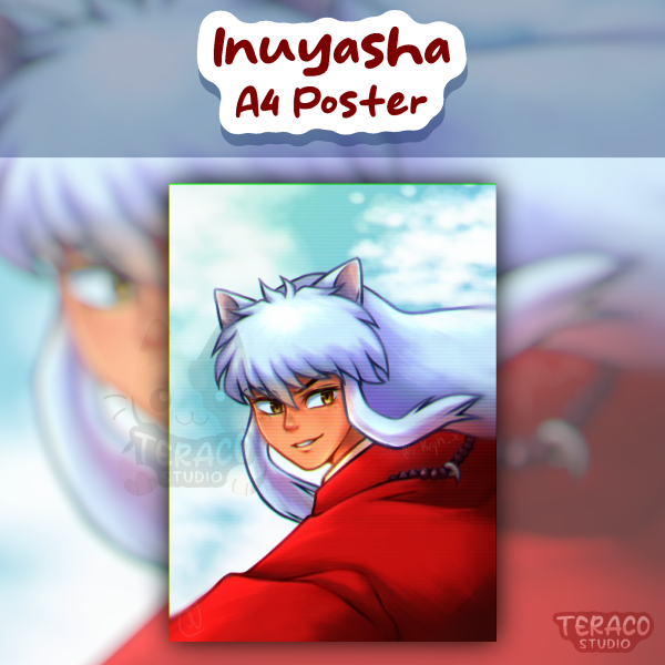 Inuyasha A4 Poster