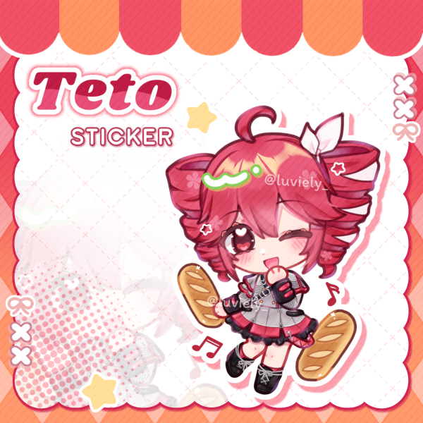 Teto Sticker Utau