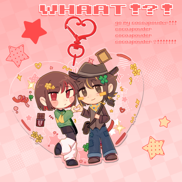 ❤ cocoapowder keychain Charm
