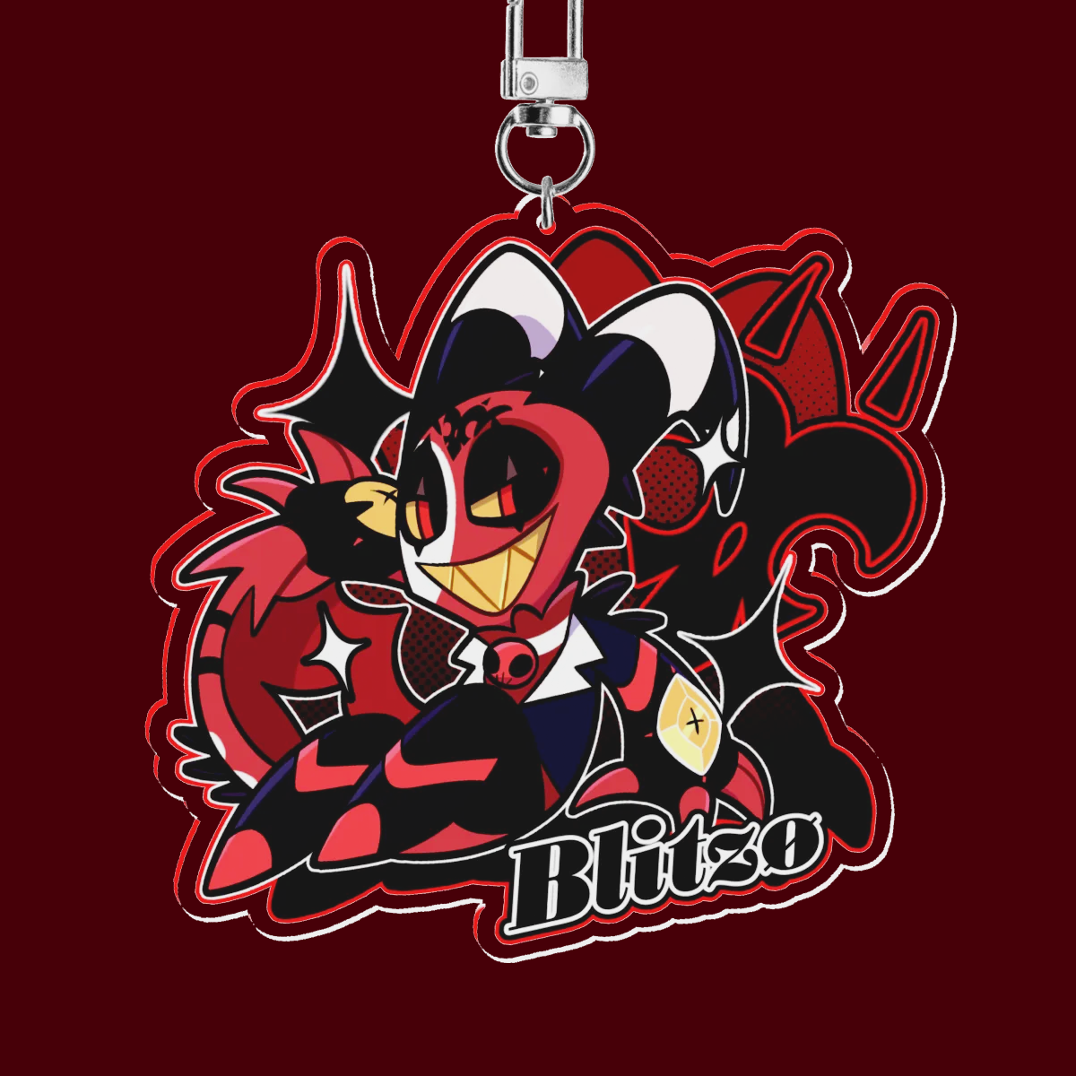 IMP Crew Acrylic Keychain(Blitzø)