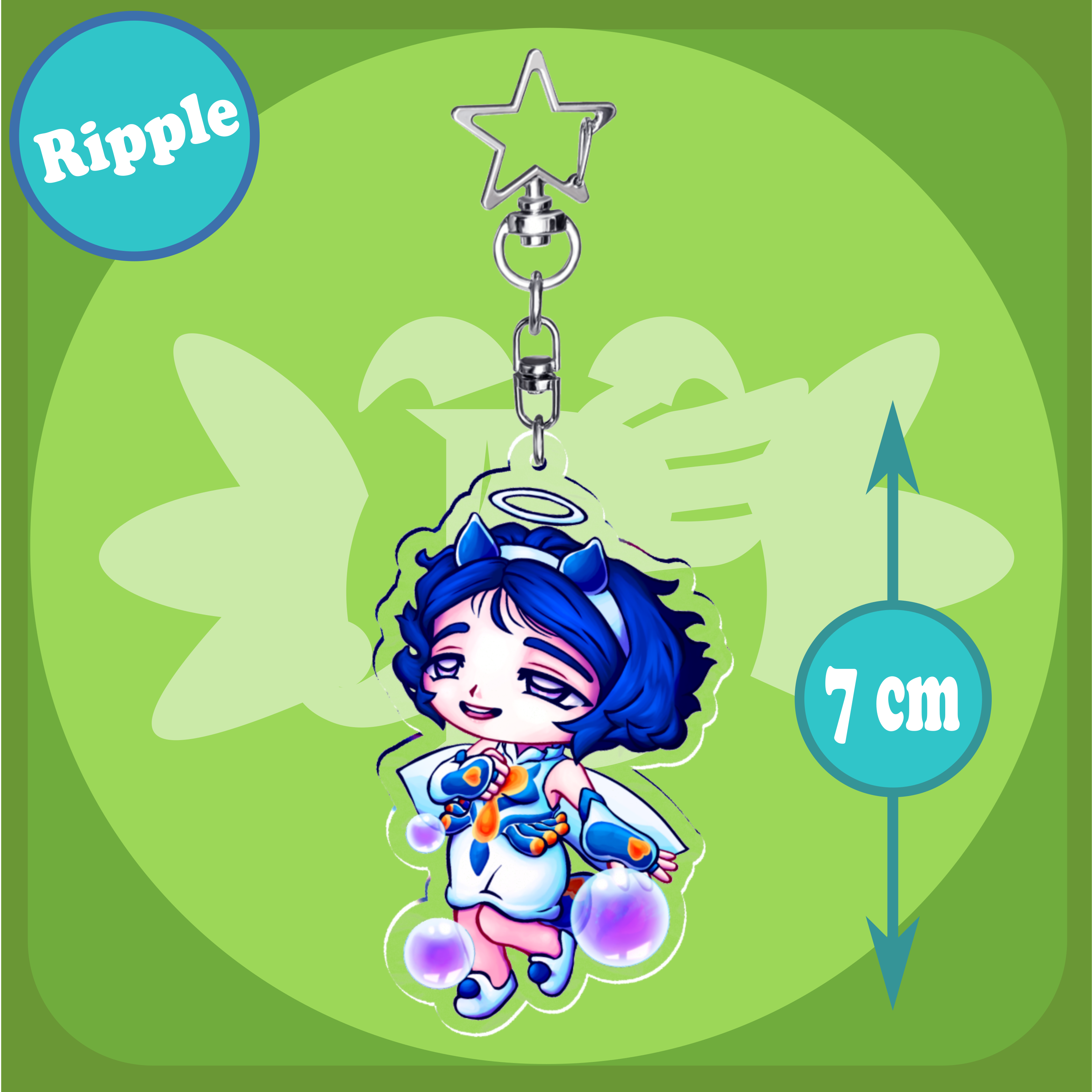 Sua Siren Song - Llavero / Keychain (Ripple)