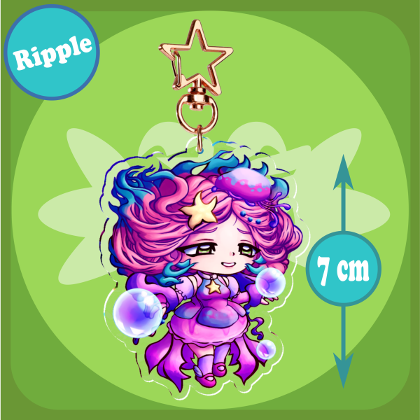 Mizi Siren Song - Llavero / Keychain (Ripple)