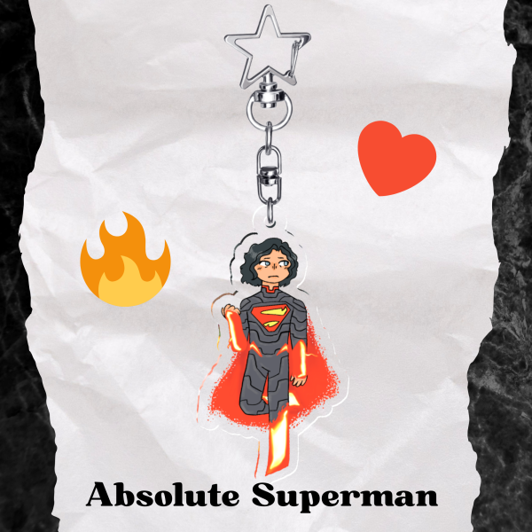 Absolute Superman Acrylic Keychain