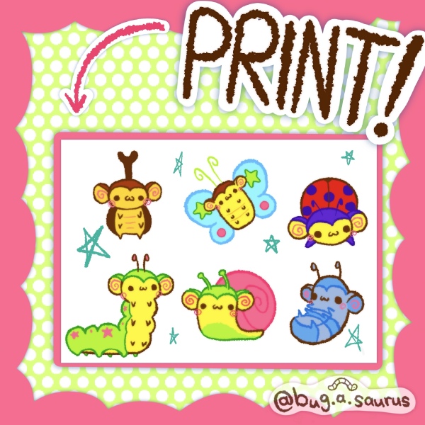 Pippin Bugs Print!