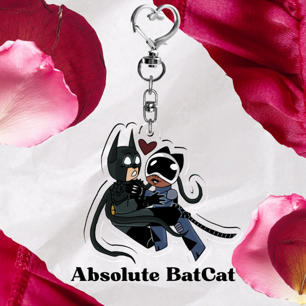 Absolute BatCat Acrylic Keychain
