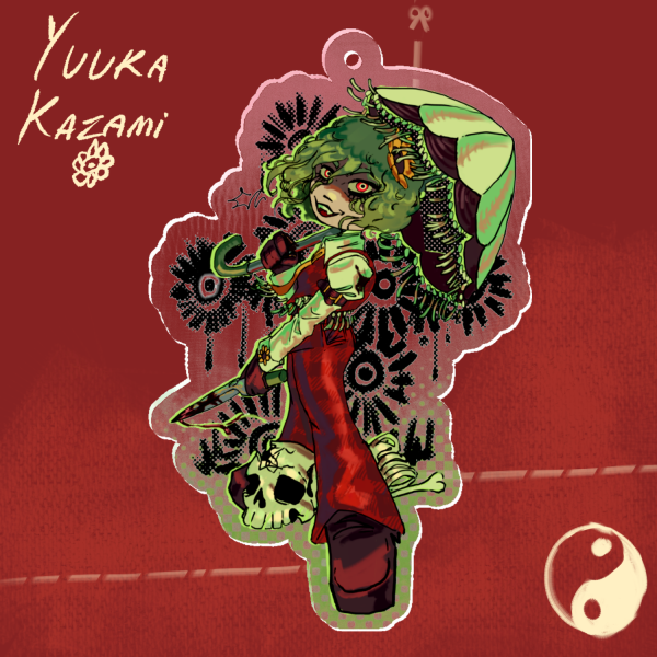 Yuuka Kazami Keychain