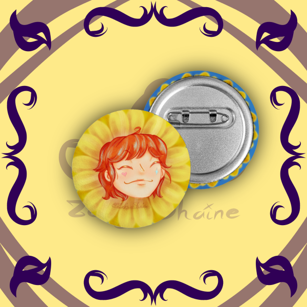 Chibi Hisoka Plush Badge