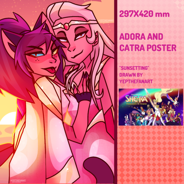 SUNSETTING | She-ra Poster
