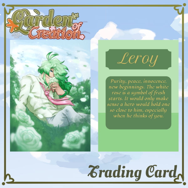 {Garden of Creation} Leroy | Trading Card