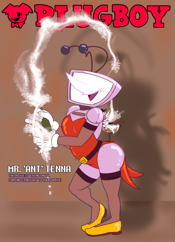 Mr. Tenna's Plugboy Cover Print