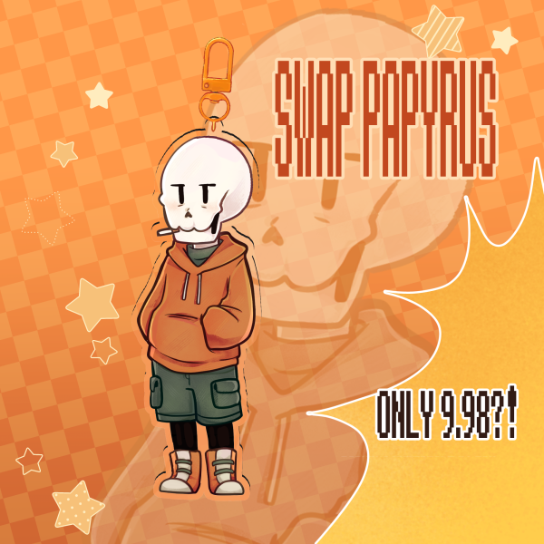 🧡 Swap!Papyrus Charm