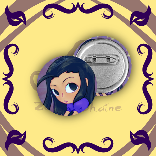 Chibi Illumi Plush Badge