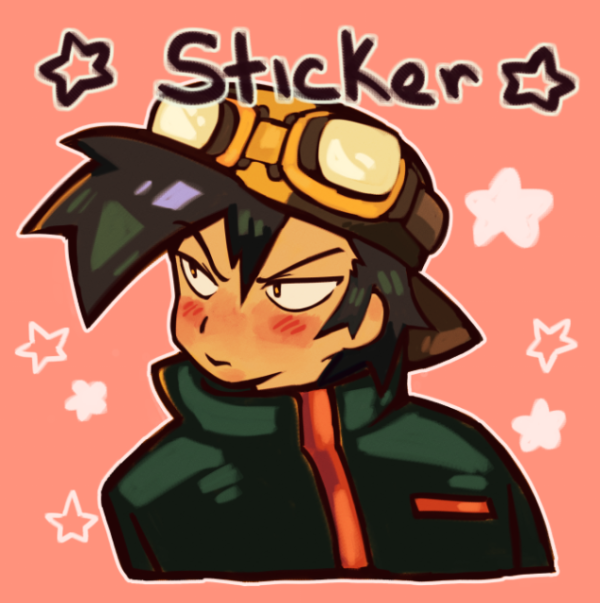 Gold (Pokespe) Sticker