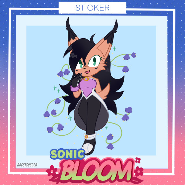 Nicole The Holo-Lynx || Sticker