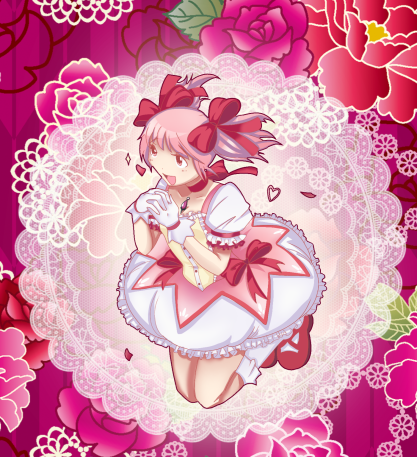 Madoka Kaname|| Puella Magi Madoka Magica || Acrylic Keychain