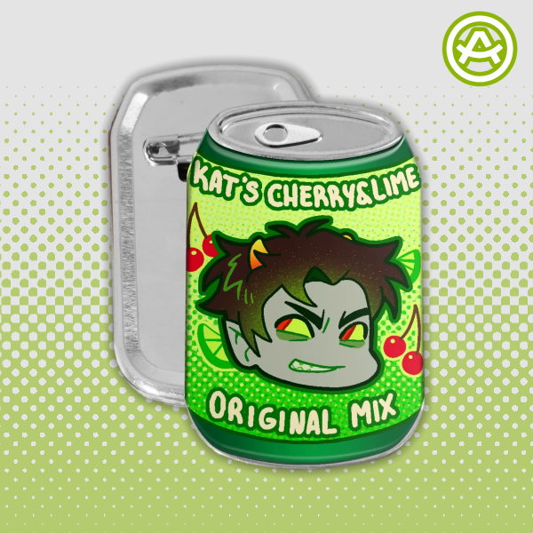 Karkat soda can badge