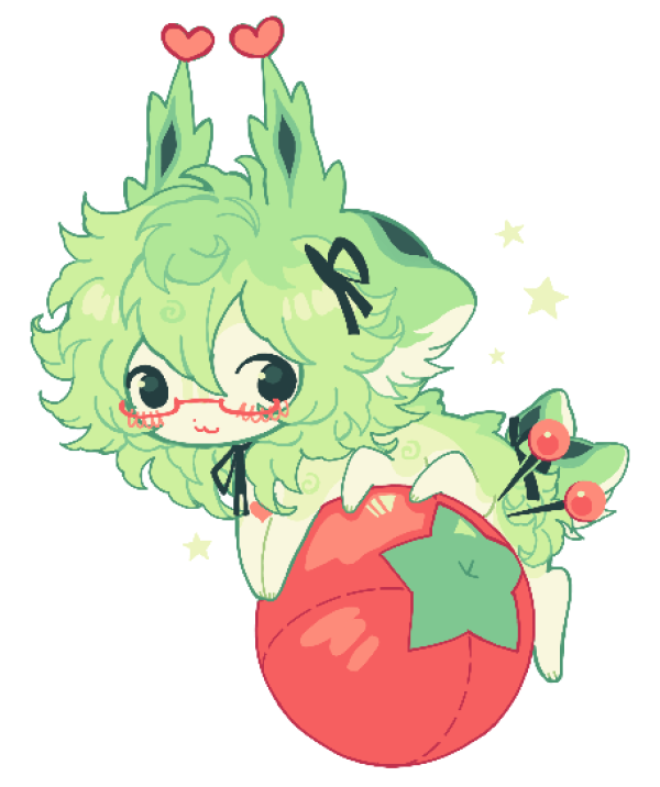 Greedy catterpie | Pomodoro Keychain