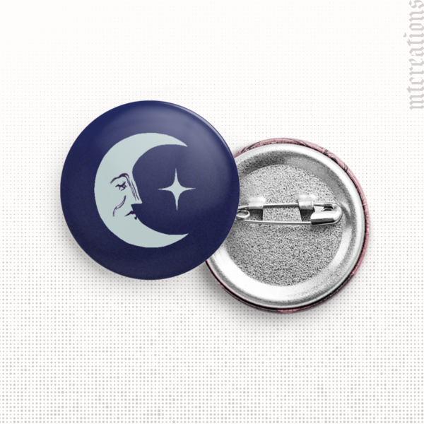 The Moon | Button pin