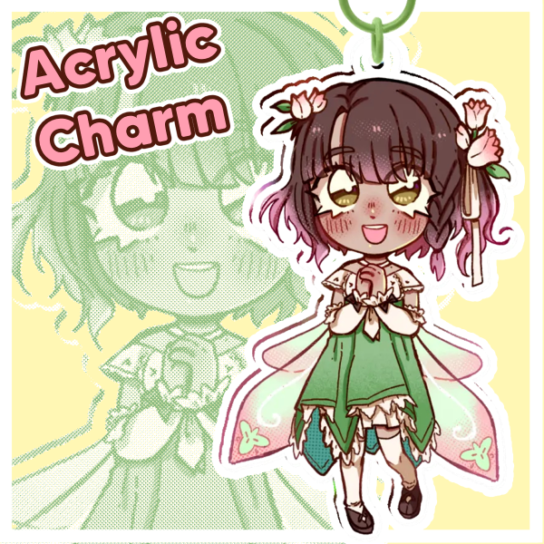 Phoebe Chan Acrylic Keychain