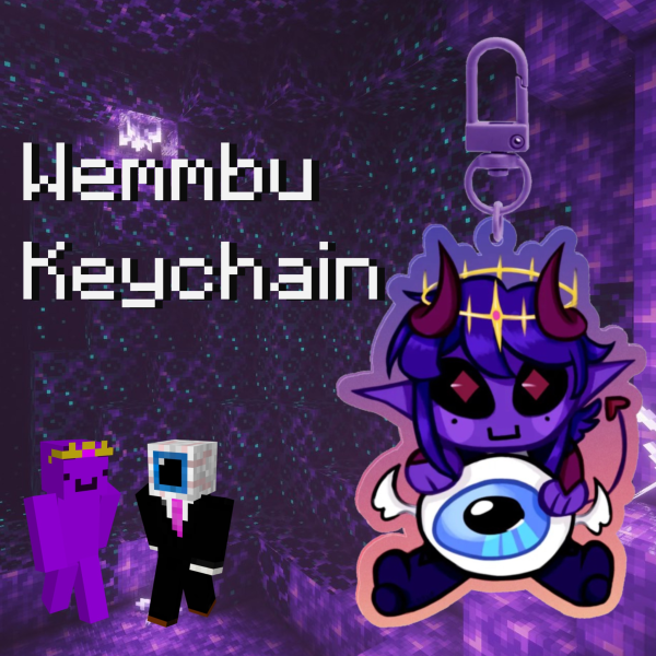 [UU] Wemmbu w/ eggchan Keychain