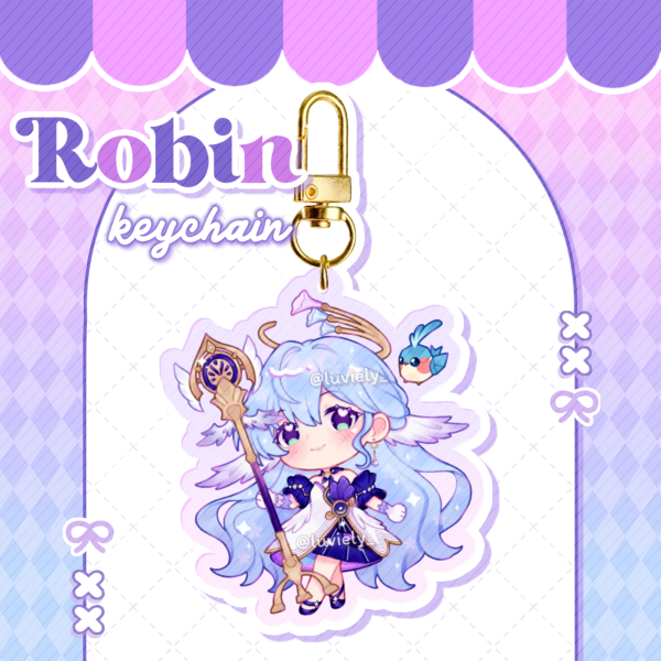 Robin Star Rail keychain